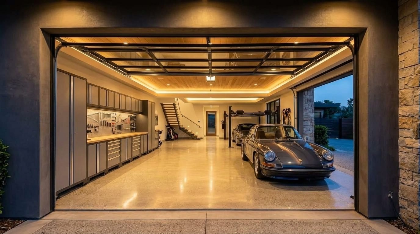 Alvaro Garage Door Installation Precision Mechanical Workshop in Frisco, TX